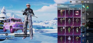 Qəlyan, vayp və aksesuarları: PUBG Mobile hesabı – zəngin inventar və nadir skinlər — 4