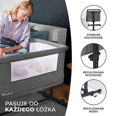 tech komplet: Kinderkraft kolevka/krevetić Neste Grow Light Grey Full Wood Šifra — 3