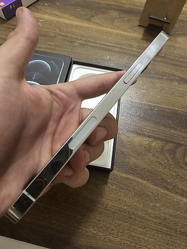 iphone 7: IPhone 12 Pro, 128 GB, Ağ, Barmaq izi, Simsiz şarj, Face ID — 3