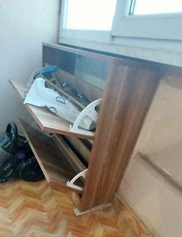 dolab ucuz: Dəhliz üçün mebel, 2 ədəd yumşaq oturacaqlı taburet və 1 ədəd ayaqqabı — 7