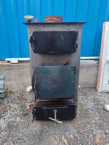 варочный котёл: Твердотопливный котёл (самодельный/металлический) - Материал: сталь