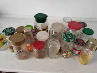 стеклянный посуда: Стеклянные банки разные