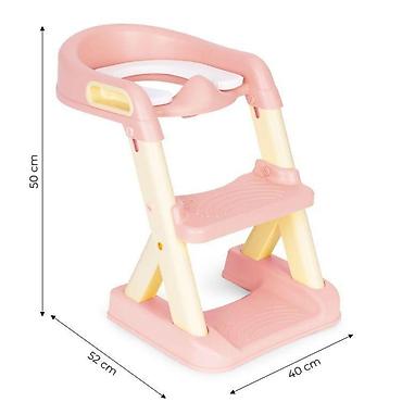 zar odeca: Adapter za WC šolju za decu sa stepenikom – EcoToys, pink Šifra — 1