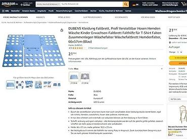 Ostali proizvodi za kuću: Ploča za brzo i ravnomerno savijanje odeće - Praktičan alat za — 5