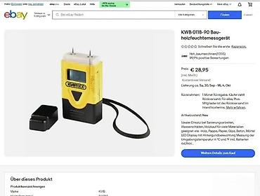 Merači vlage: Kraftixx digitalni merač vlage (model 011890) - Ručni uređaj za brzo — 8
