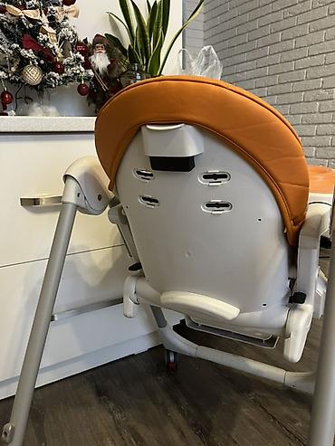 Стульчики для кормления: Стульчик для кормления, Peg perego, Пластик, Другой вид, цвет - Оранжевый — 5