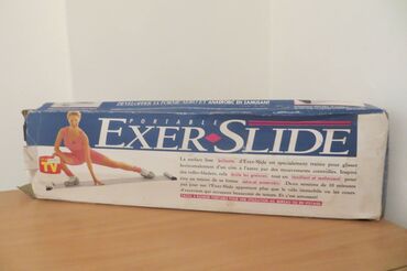 Ostali proizvodi za sport i rekreaciju: EXER SLIDE sprava za vezbanje, potpuno novo a sve detaljno imate na