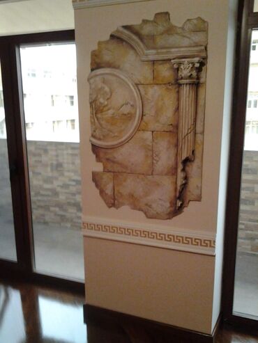 Malyar işləri: Маляр, штукатурка, декоративная штукатурка (венецианка), обои любой — 2