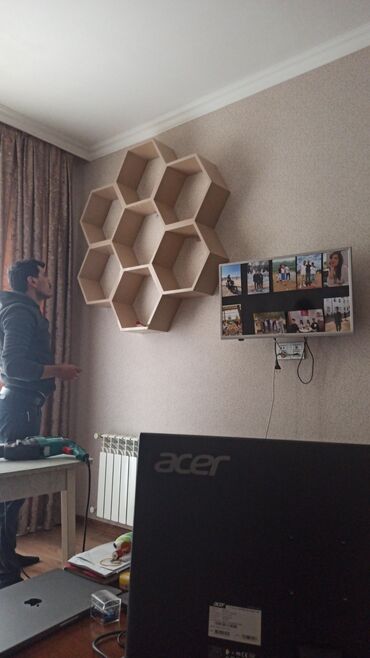 Sifarişlə mətbəx mebeli: Sifarişlə mətbəx dəsti, Özü çəkən petlələr, Sadə laminat, Kredit yoxdur, Pulsuz çatdırılma — 28