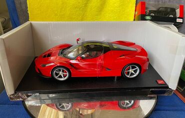Avtomobil modelləri: Коллекционная модель Ferrari LaFerrari rosso red 2013 Hot Wheels — 7
