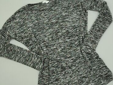 Bluzki: Bluza S (EU 36), stan - Bardzo dobry, wzór - Jednolity kolor, kolor - Szary