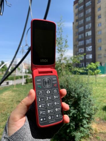 телефен: Inoi 100, Жаңы, түсү - Кызыл, 2 SIM