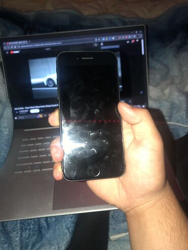 iphone x platasi: IPhone 7, 32 ГБ, Черный, Отпечаток пальца