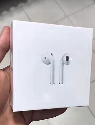 qulaqlıq satışı: Yeni Simsiz (Bluetooth) Qulaqcıqlar, Apple, rəng - Ağ — 1