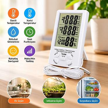 Termometr TA-298 Termometr TA-298 – Yüksək Dəqiqliklə Temperatur və