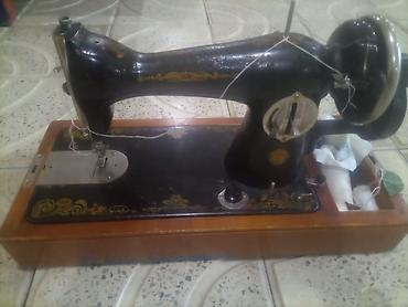 Tikiş maşınları: Mexanik tikiş maşını – klassik model - Korpus: taxta baza və — 5