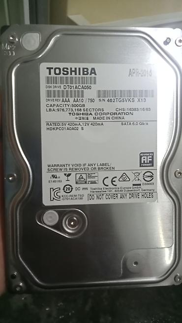 Personal kompüter üçün HDD 500 GB. Sağlamlıq 100% . 15 man. Nizami lalafo.az -da Personal kompüter üçün HDD 500 GB. Sağlamlıq 100% . 15 man. Nizami