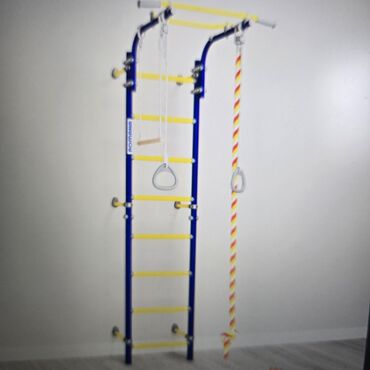 баскетбольный шит: Детский спортивный комплекс для дома (настенный) - Компоновка lalafo.kg да баскетбольный шит: Детский спортивный комплекс для дома (настенный) - Компоновка