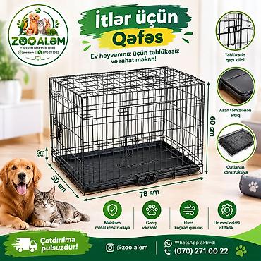 tutu quşu: İtlər üçün metal qəfəs 🐾 🏡 Ev heyvanınız üçün təhlükəsiz, rahat və — 1