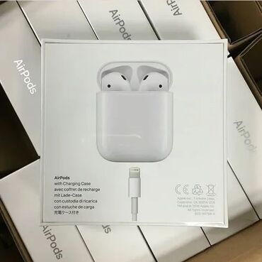 apple airpods: Apple Airpods 2 (MPNY3AM/A) Tam original və bağlı qutuda. Rahatlıqla