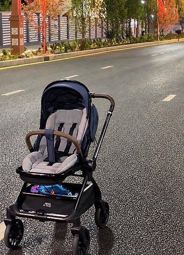 тез арада: Детская коляска Kidilo D900 2-в-1 + стульчик для кормления Коляска: - — 2