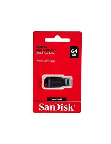 flash: SanDisk Cruzer Blade USB Flash Kart – 64 GB Brend: SanDisk Yaddaş — 1