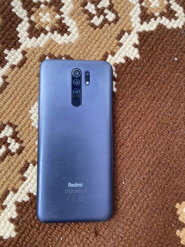 подставка для телефона: Redmi, Redmi 9, Б/у, 32 ГБ, цвет - Синий