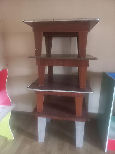 Детские гарнитуры: Детская мебель для группы/детской комнаты Комплект включает: - — 4