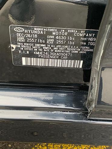 Hyundai: Hyundai Sonata sedan - Korpus rəngi: qara, xrom detallı iri ön — 20