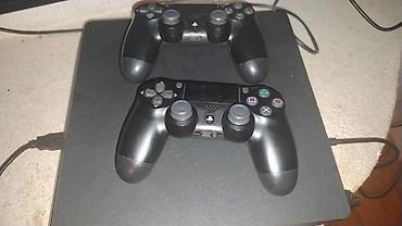 fifa 21: PlayStation 4 Slim (mat qara) oyun konsolu Komplekt: - PS4 Slim — 1