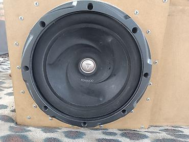 cd disk: Сабвуферный модуль на динамике Kenwood в фазоинверторном деревянном — 1