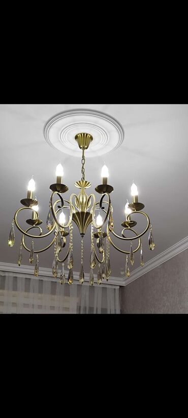 Çilçıraqlar: Çılçıraq, 8 lampa, Xrustal