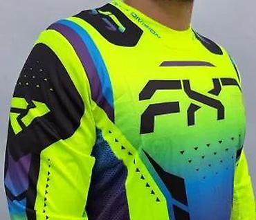 Sportska odeća: Motokros/enduro komplet – dres, pantalone i rukavice, visokovidljivi — 27