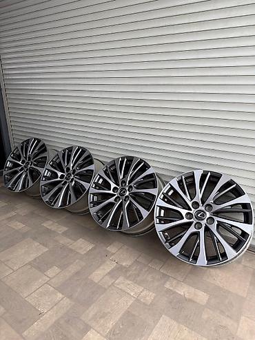2 gr: Литые Диски R 18 Lexus, Комплект, отверстий - 5, Б/у — 4