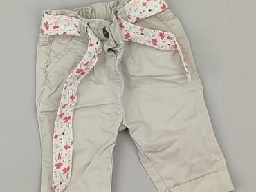 bardzo gruba i ciepła kurtka zimowa: Baby material trousers, 0-3 months, 56-62 cm, F&F, condition - Very good