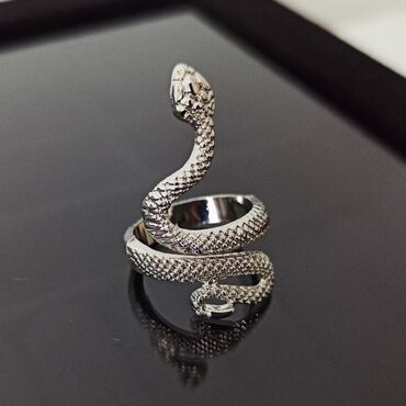 nakit od zelenog žada: Women's ring, Material: Stainless steel