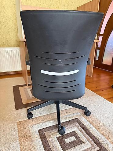 Ofis mebeli: Yeni, Təkərli, Qolları tənzimlənmir, Parça — 4