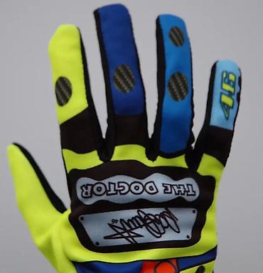 Oprema za bicikliste: VR46 “The Doctor” rukavice – uniseks, veličina M - Sportske rukavice — 6