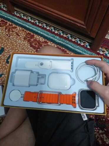 apple watch bishkek: Кaмплект apple watch в кaмплекте 2 ремешка air pods pro зарядник