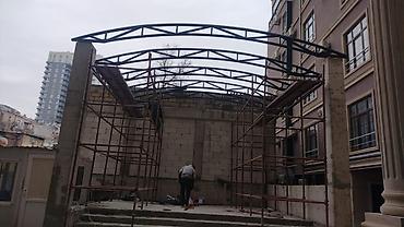 dam usdasi: Metalkonstruksiya ilə lyukovoy (tağvari) dam örtüyü hazırlanması və — 1