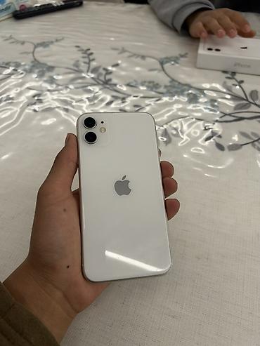 aion v plus: IPhone 11, Б/у, 128 ГБ, Белый, Коробка, 76 % — 8