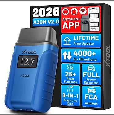 XTOOL A30M V2.0 – najnoviji Bluetooth OBD2 skener - Kompatibilan sa