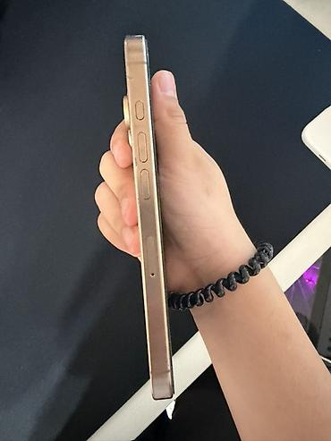 apl: IPhone 16 Pro, Б/у, Золотой, Защитное стекло, 83 % — 1