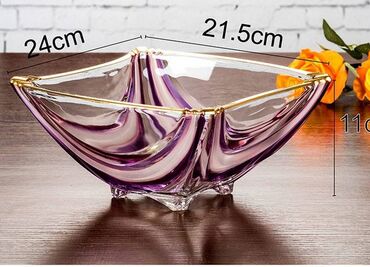 вазы стеклянные: Ваза салатник Soga Glass – стеклянная посуда из Японии. Салатник