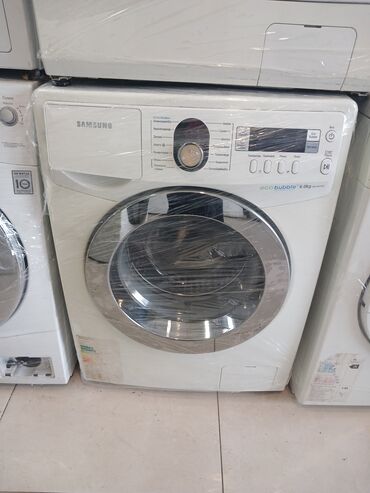 Soyuducular: Paltaryuyan maşın Samsung, 6 kq, İşlənmiş, Avtomat, Qurutma var, Kredit yoxdur, Ünvandan götürmə, Pulsuz çatdırılma, Ödənişli çatdırılma