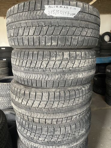 шины 17 50 215: Шины 215 / 50 / R 17, Зима, Б/у, Комплект, Легковые, Япония, Bridgestone