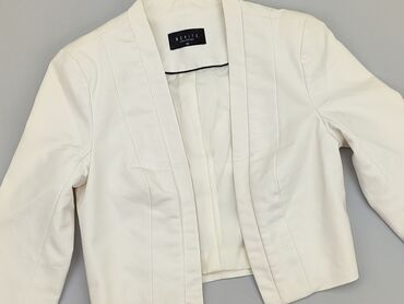 białe bluzki w prążki: Marynarka Damska Mohito, XS, stan - Dobry