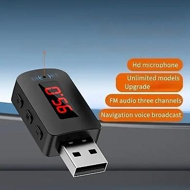 android multimedija za auto: Bežični FM radio prijemnik M10 5.4 sa HD mikrofonom NOVO. Opis — 3