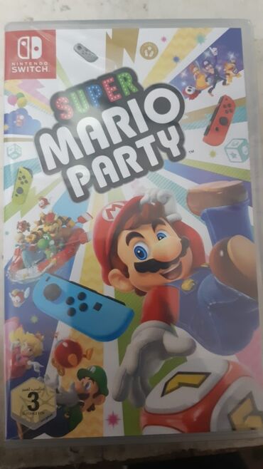 Nintendo switch super Mario party. 📀Satışda ən münasib qiymətlərlə