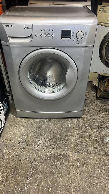 naxis masini: Paltaryuyan maşın Beko, 5 kq, İşlənmiş, Avtomat, Qurutmasız, Kredit yoxdur — 1